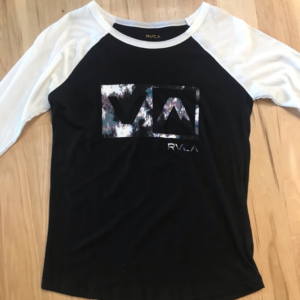 RVCA baseball tee - Picture 2 of 5